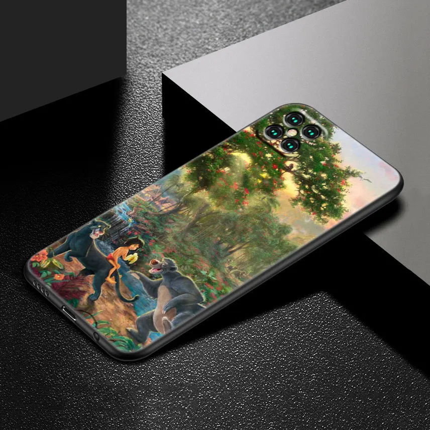 The Jungle Book Case For Honor X6 4G X7 4G X8 X9 4G 5G Huawei Y9 Y7 Y5 Y6 Y7 Y8 A S P Prime 2018 2019 2020 Black Soft Cover