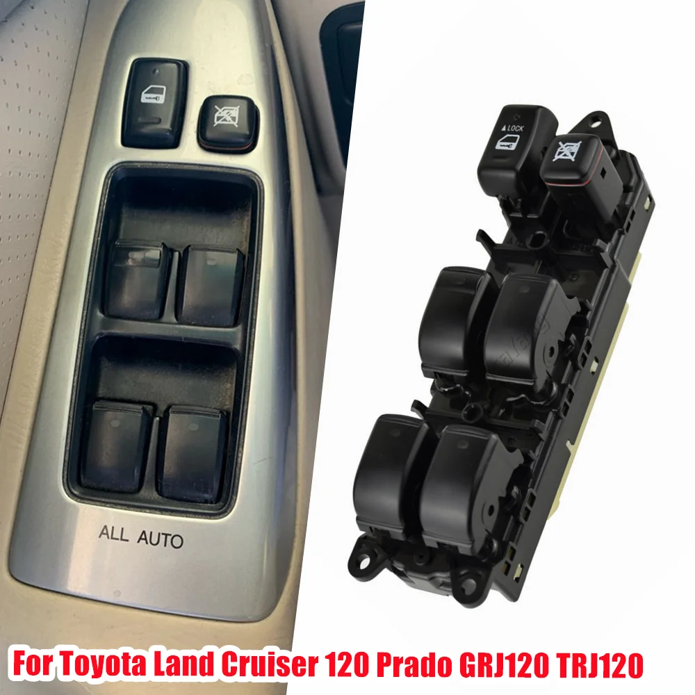 84040-60052 84040-60053 Window Master Switch For Toyota Land Cruiser 120 Prado GRJ120 TRJ120 8404060052 8404060053