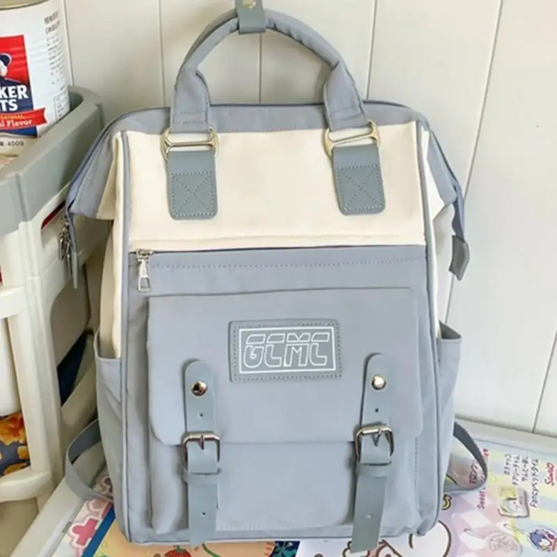 

Универсальный и прочный нейлоновый рюкзак для учеников средней школы и средней школы черный