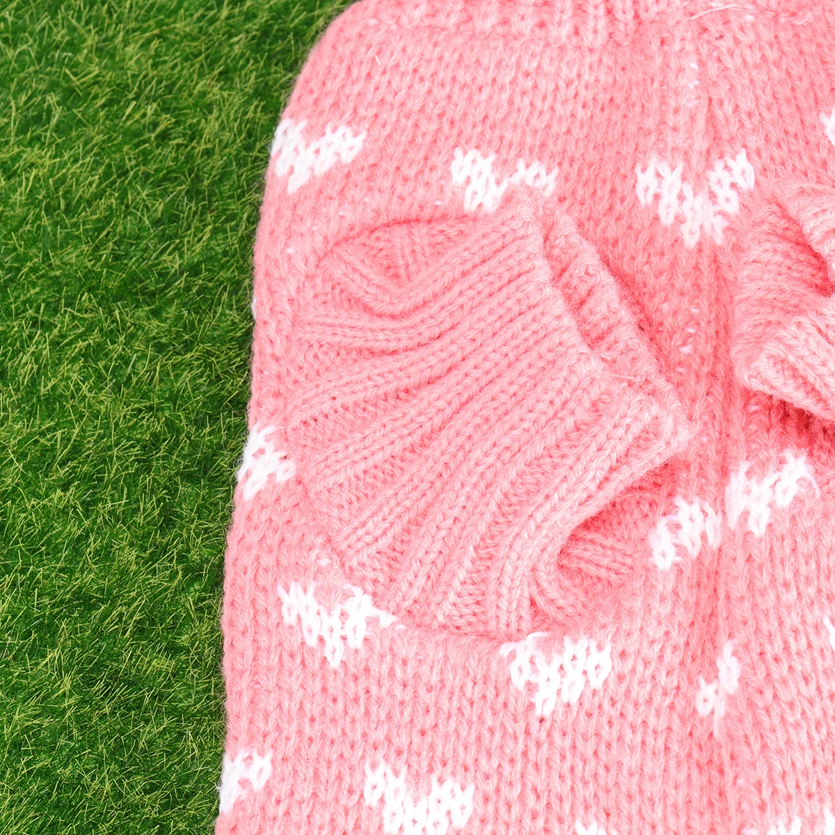 

Dog Sweater Pet Clothes Knitting Sweaters Winter Heart Puppy Costumes Thick Warm Everyday Wear Photoshoot Dog Winter Clothes Pet