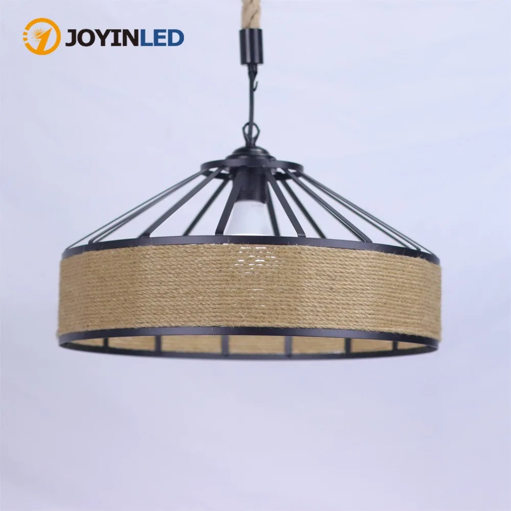 

JOYINLED Nordic Vintage Chandelier Industrial Country for Kitchen Bar Dining Room Decor Adjustable Creative Overhead Lighting