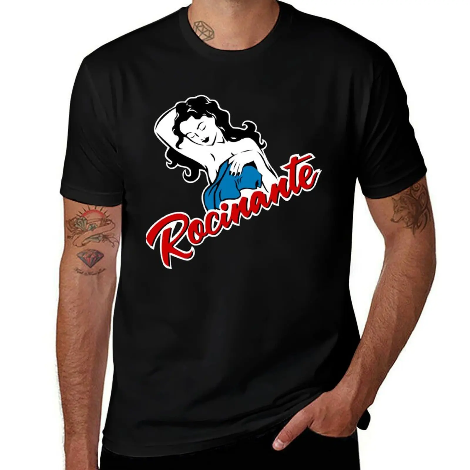 

Rocinante T-Shirt Art Pattern Printed Casual Top