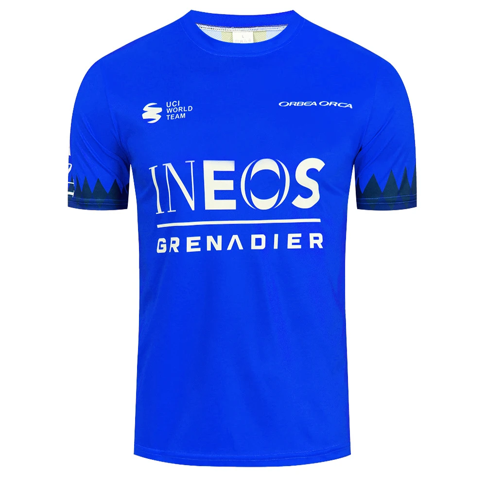 2024 biała koszulka rowerowa INEOS męska damska szybkoschnący t-shirt rowerowy Ropa Ciclismo MTB Bicycl Maillot