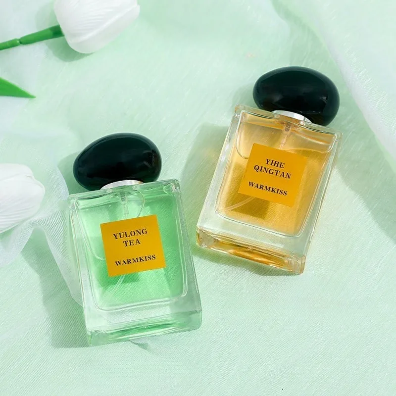 

Oriental Style Sandalwood Perfume 50ml – Fresh Light Scent with Tea Floral Long-Lasting Fragrance for Women & Men – Gift Bottle
