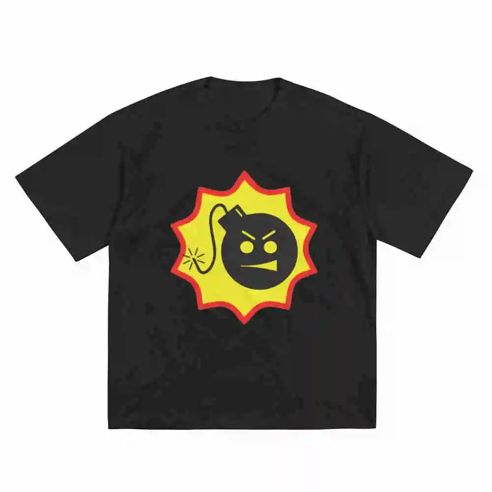 Serious Sam Stone Logo Short Sleeve Tee 100% Cotton T-Shirt
