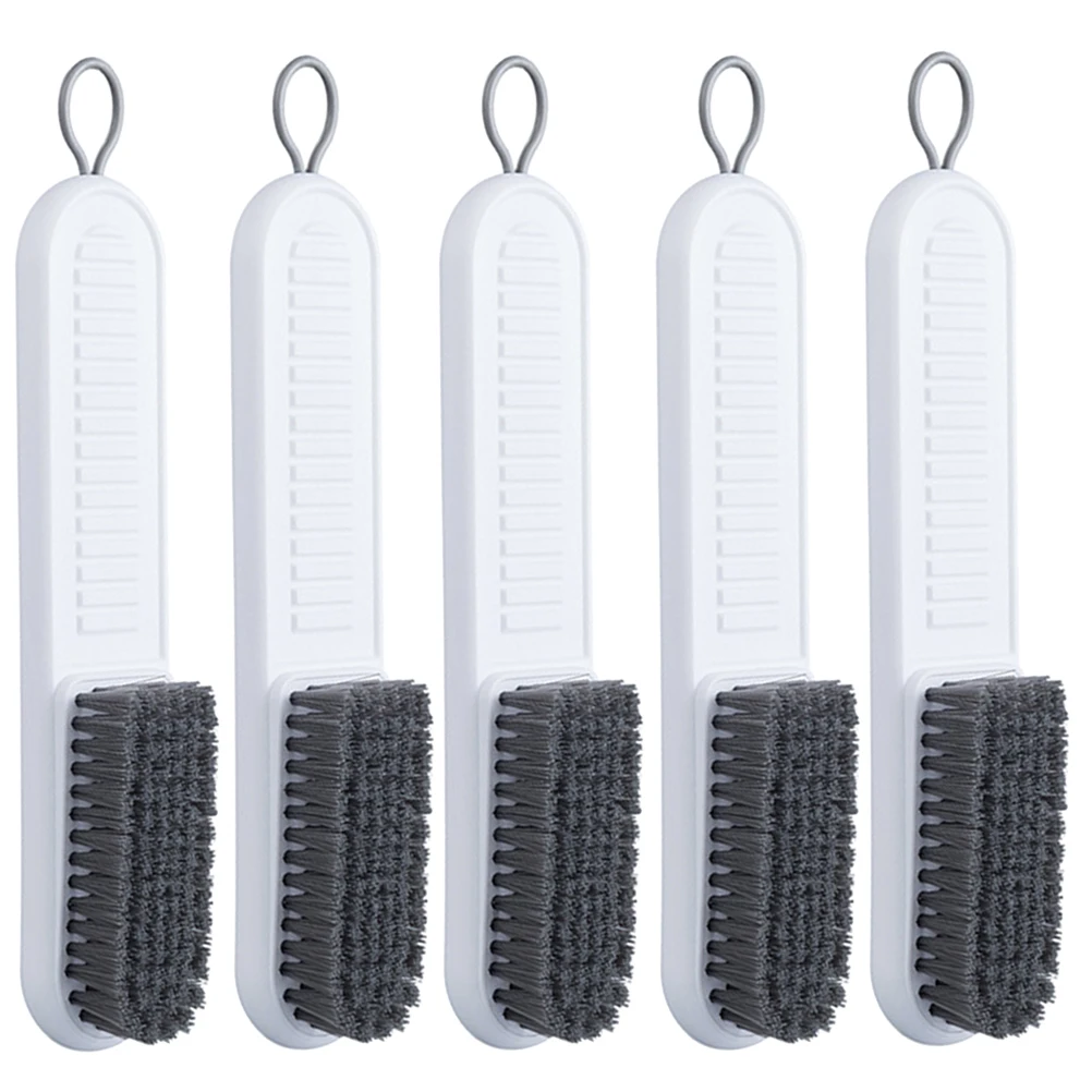 

5 Pcs Soft Bristle Brush for Shoe Shoes Laundry Clothing Cleaning Clothes Washing Long Handle