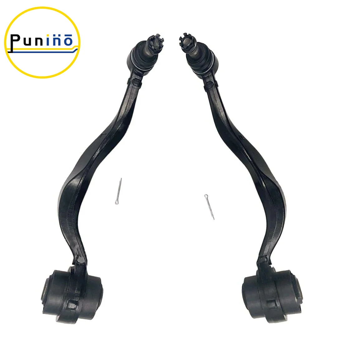 Punino Pair Front Lower Rearward Control Arm Kits for Lexus LS460 LS600h AWD USF40 USF45 2008 2009 - 2014 2015 2016 4867059016