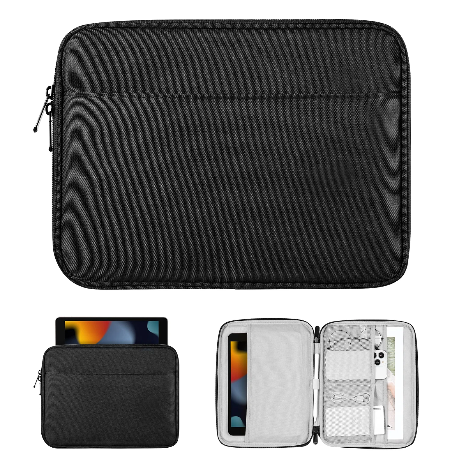 9-11 Inch Tablet Sleeve Bag for iPad 11-inch A16 2025, iPad 10th Gen. 10.9