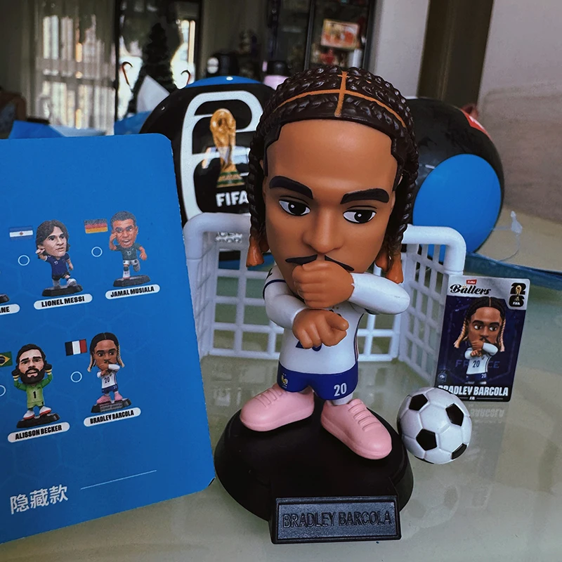 FIFA World Cup Official Soccer Star Series Blind Box Figurine - Messi/Kylian Mbappe, Boys' Collectible Toy, Birthday Gift view 3