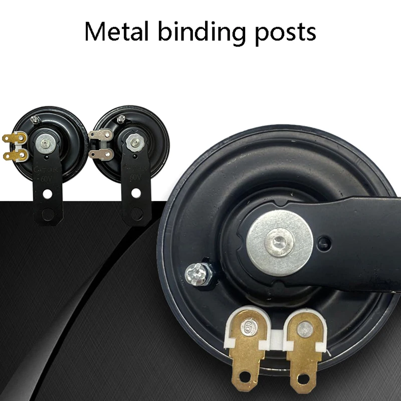 Universal Motorcycle Horn Speakers Electric Horn Kit 12V 1.5A 105db Waterproof Horn Speakers For Auto Vehicle Truck Car SUV view 5