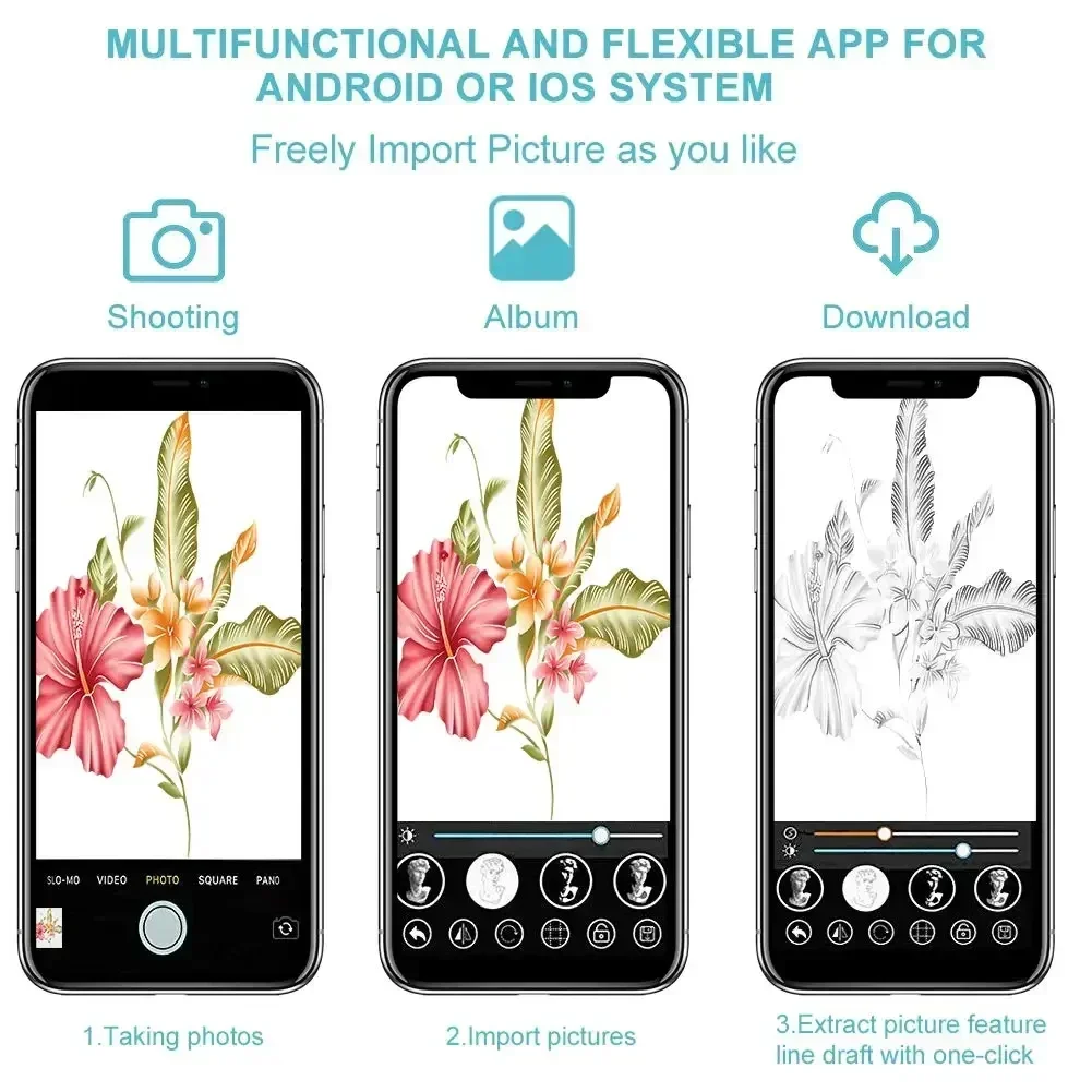 Drawing Projection Copying Drawing Board Painting Learning Tools Table Sketching Optical Drawing Board Universal Mobile Phone