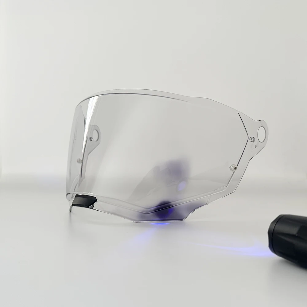 Motorcycle Photochromic Visor Lens for LS2 MX701 Explorer Helmet Shield Replacement Screen - view 2