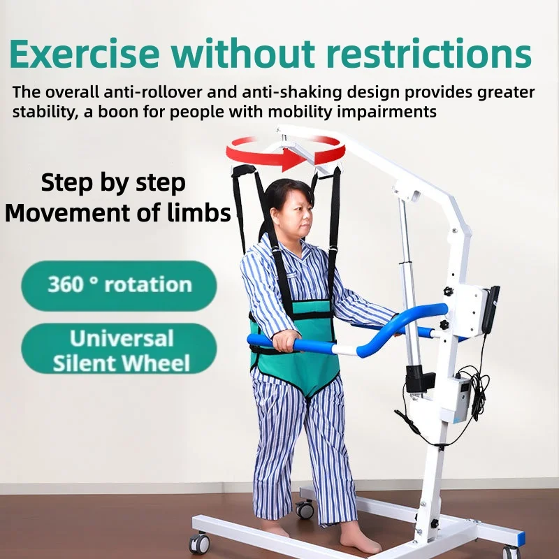 Multi-functional household transfer machine for the elderly disabled and paralyzed patients bedridden mobile lifting machine