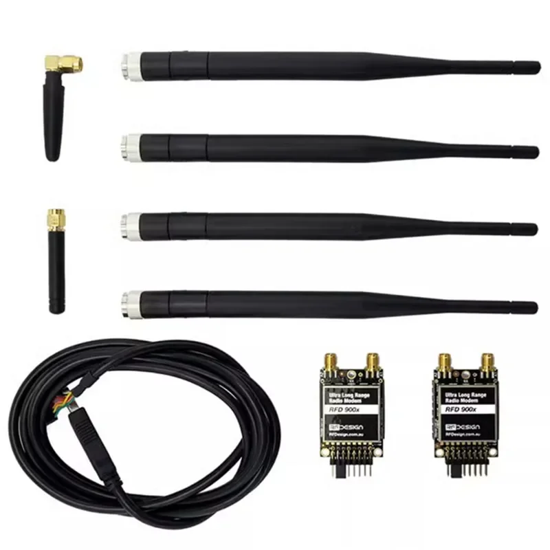 

Instock RFD900X RFD868X Radio Modems 900MHz Air Data transfer rates For RC Model/Airplane/Helicopter/DRONE Parts