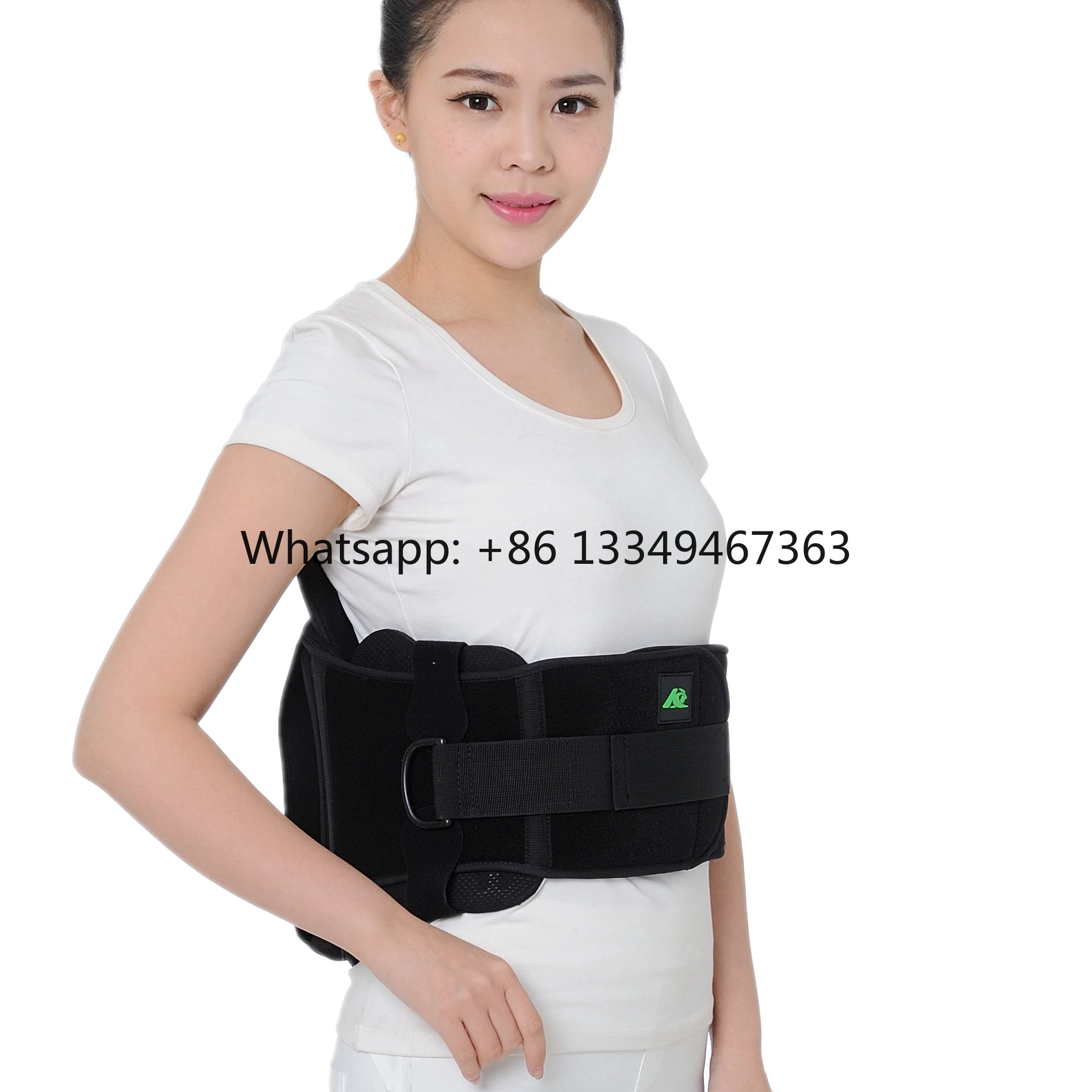 CE ISO Certified Medical Lumbar Corset Breathable Panel Back Support Brace for Lumbar Orthosis