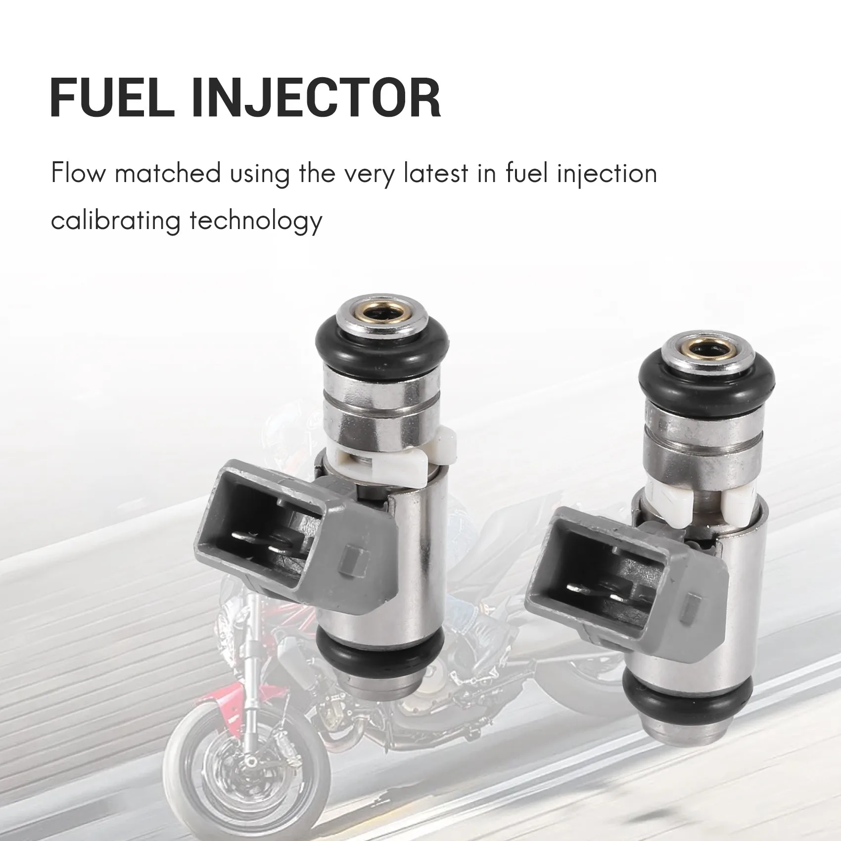 

ABXV-2PC/Lot Fuel Injector For Ducati Monster 696 SS 800 M620 IWP-162 IWP162