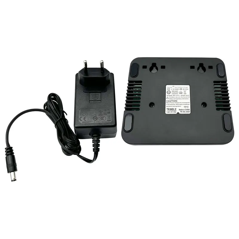 Dual Charger For Trimble M3 Nikon DR2 DR3 DR5 NIVO 2M 2C BATTERY Total Station Series DPL-322 Spectra Focus 6 & 8