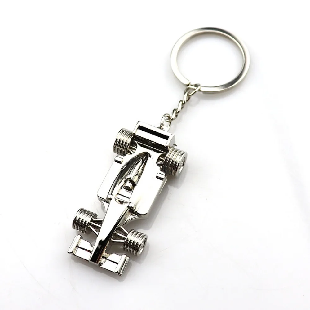 New Mini Zinc Alloy F1 Keychain New Creative Exquisite Racing Car Styling Pendant Racing Activity Gift Metal Car Keyring