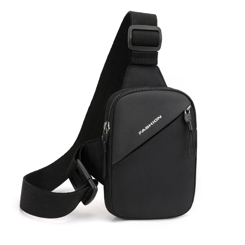 Brand Men Shoulder Chest Bag Fashion Sling Crossbody Bags for Male 2023 Casual Nylon Waterproof Man Handbag Sports Phone Travel