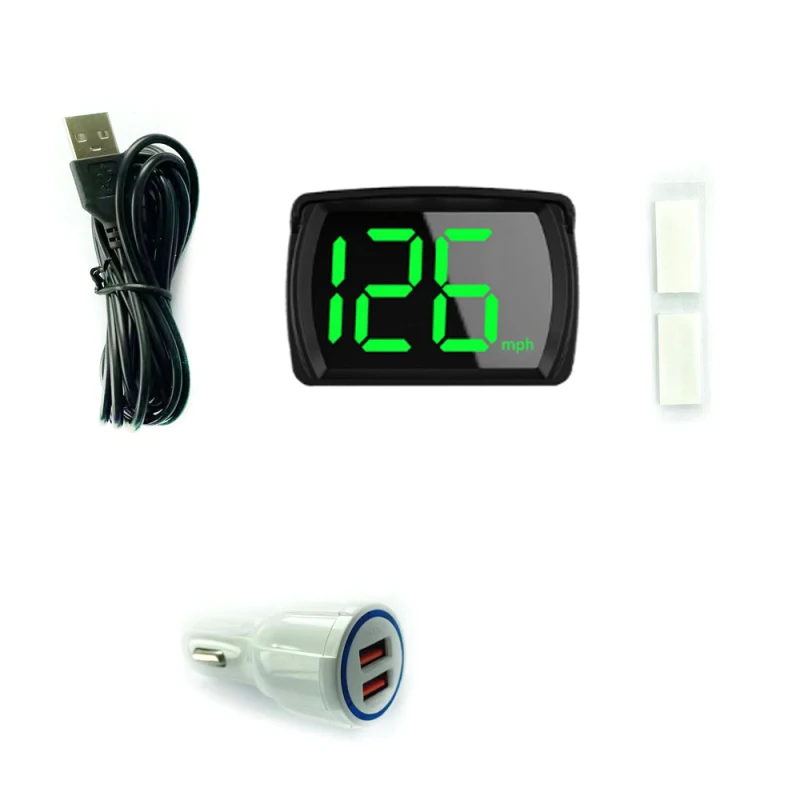 

Car Headup Display KM/H MPH GPS Digital Speedometer with LED Large Font Display for Car Truck SUV Motorcycle