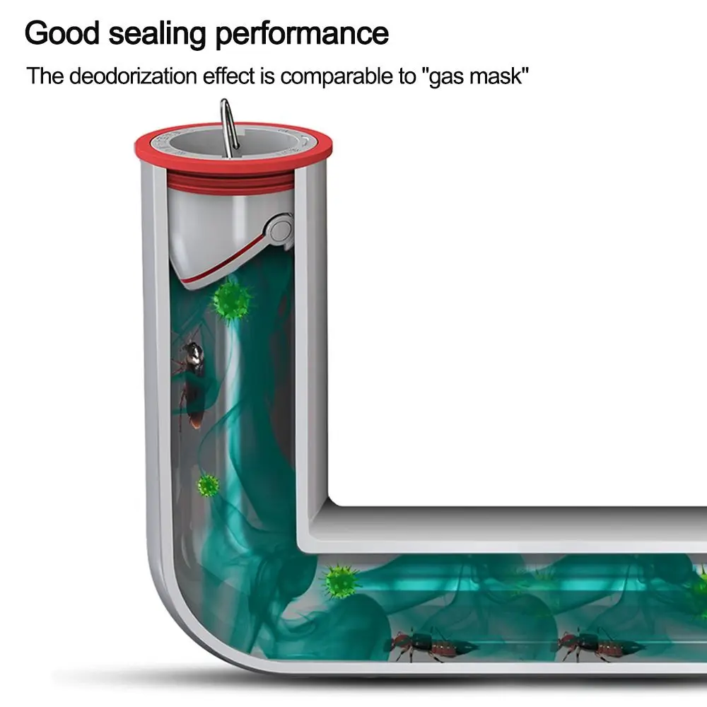 Accessories Colander One Way Valve Shower Drainer Insect Prevention Anti Odor Sewer Strainer Plug Drain Cover Floor Drain