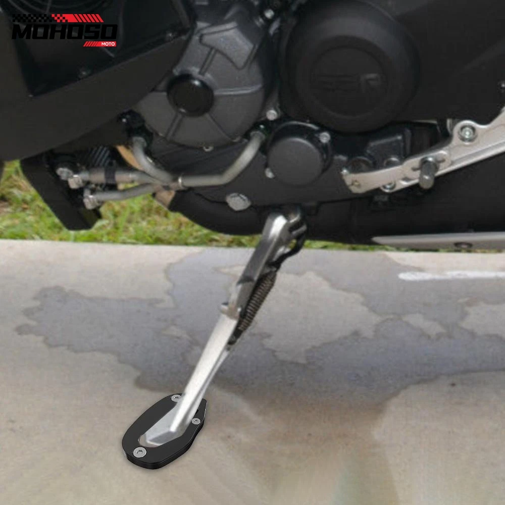 

Motorcycle accessories Side Stand Enlarger Kickstand Enlarge Plate Pad For Erik Buell Racing EBR 1190RX 1190SX 2014-2023 2024