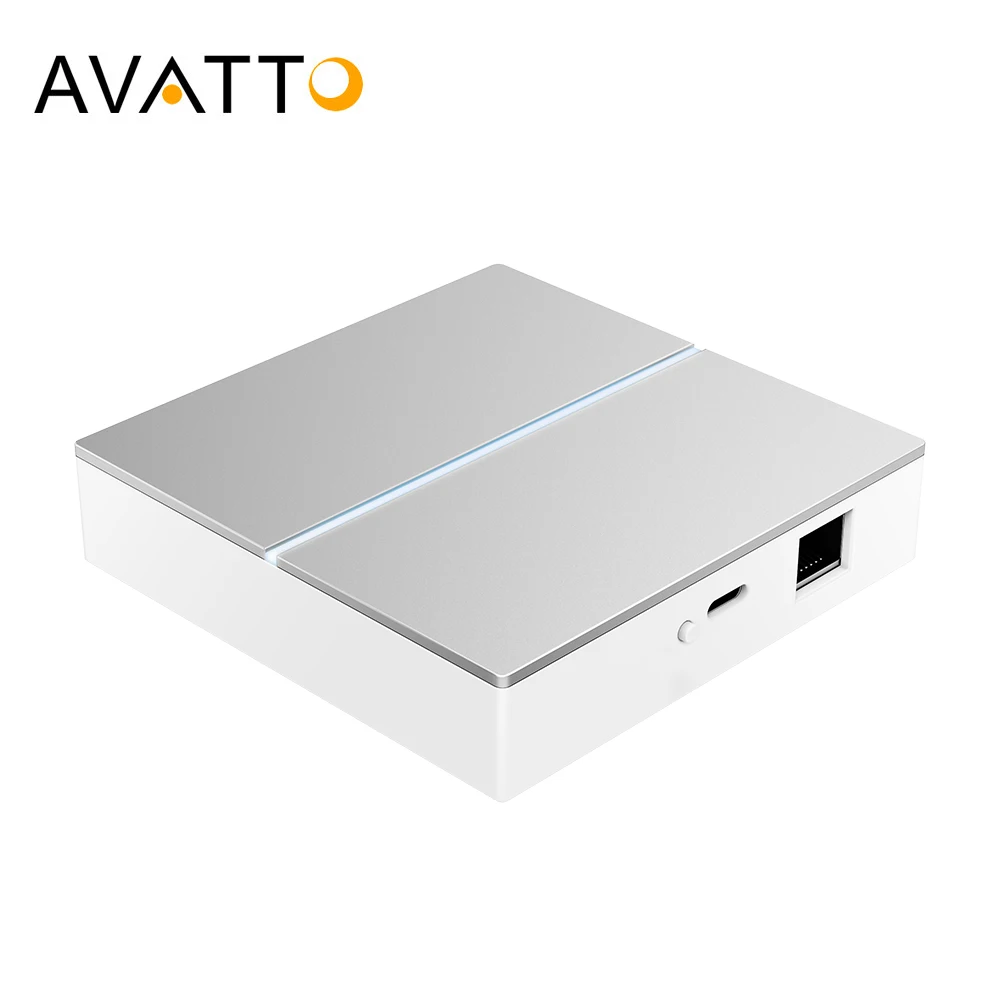 AVATTO Tuya Smart Gateway Hub,Wired Gateway Bridge For App,Zigbee3.0 Smart Home Bridge Wireless Remote Controller,Alexa Google