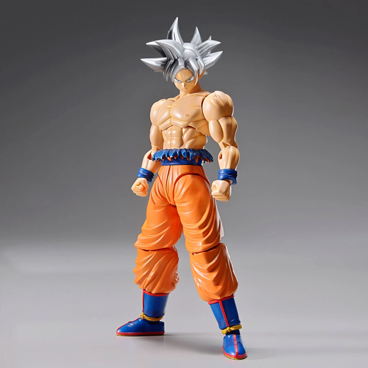Genuine Bandai Original DRAGON BALL Figure Model Kits Figure-rise Standard Anime Son Gokou Ultra Instinct Action Model Toys
