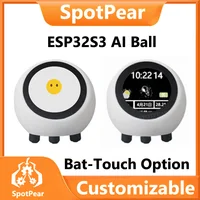 DeepSeek AI Chat de voz Robot ESP32-S3 pantalla LCD de 1,28 pulgadas N16R8 reloj electrónico para ojos asistente de escritorio espHome para XiaoZhi