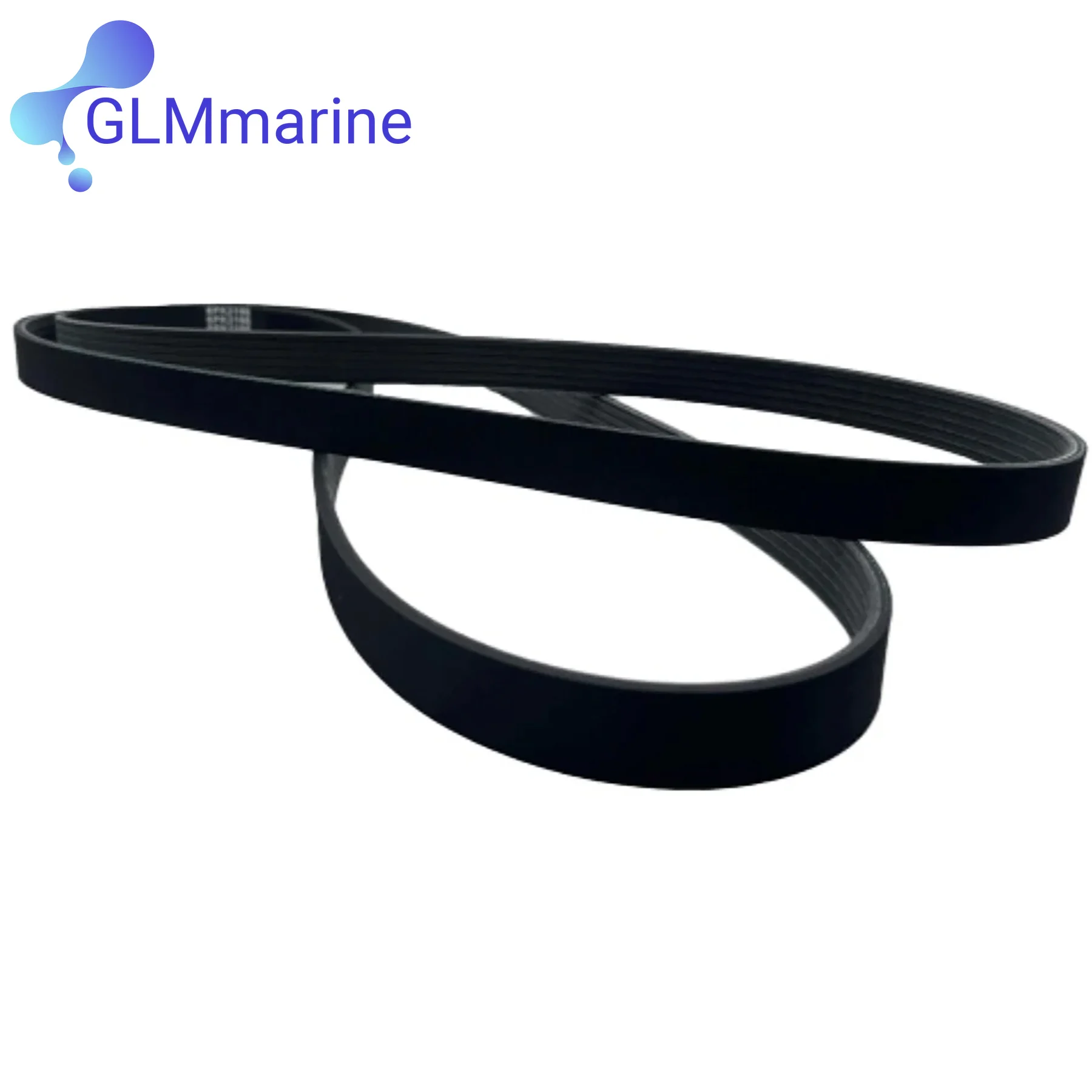 3582696 Power Steering Drive Belt Compatible with Volvo Penta D4 D6 Series D4-260A  D4-260A Serpentine Replacement 21407028 view 2