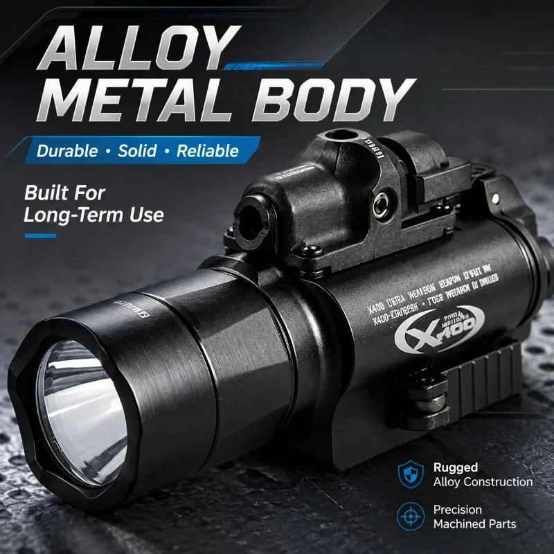X400U Portable High Bright Torch Fast Install Under Frame Lamp With Precise Alignment Adjustment
