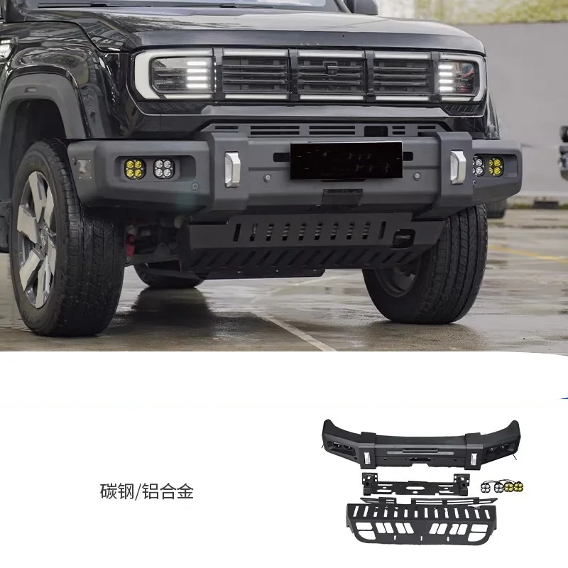 

Unpainted Car Front Bumper for BJ40 2024 2025 modified fog lamp lower guard board auto accessories