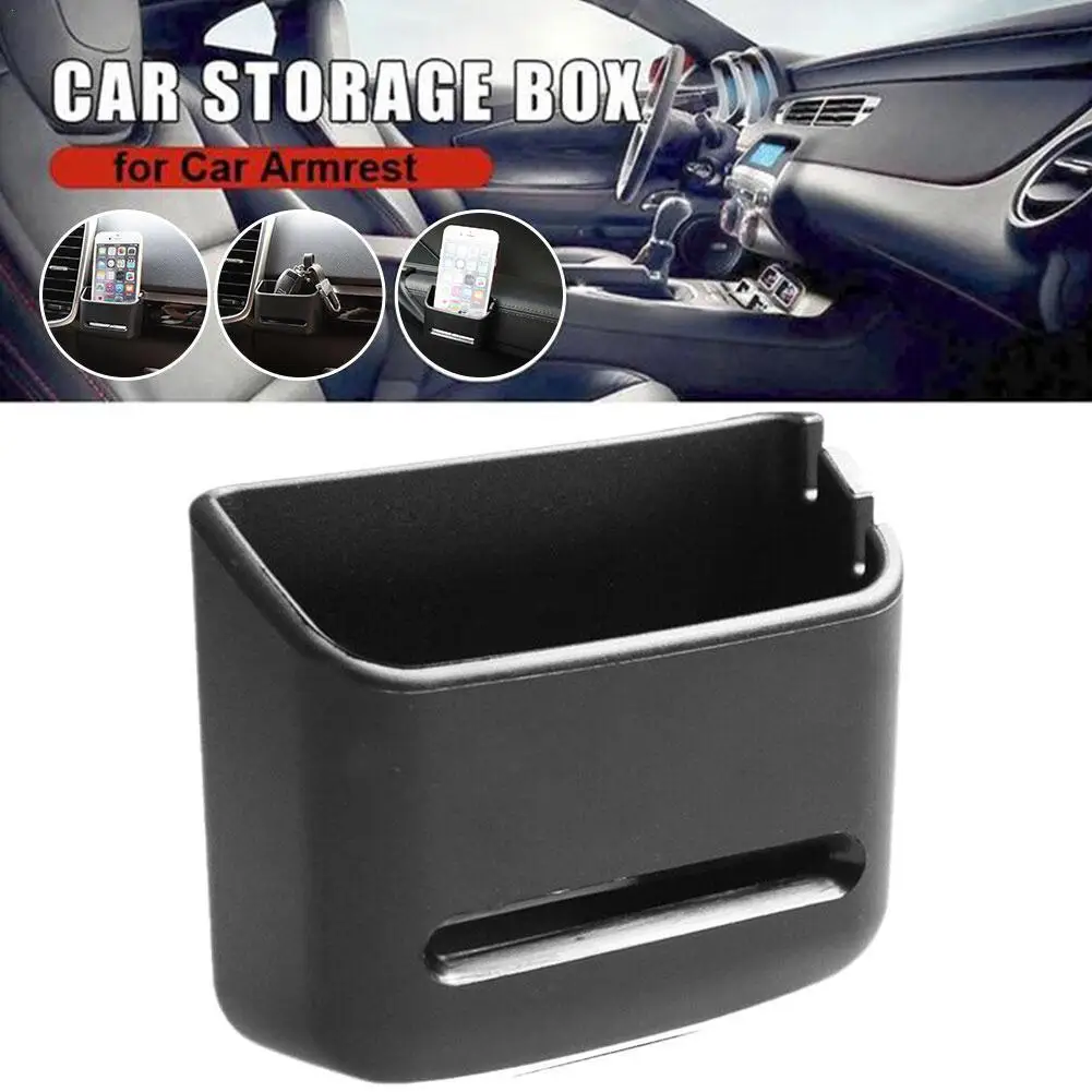 

Car Storage Box for Coin Card Mobile Phone Holder Auto Interior Supplies Sundries Bracket Soft PVC Car Organizer Box Accessories