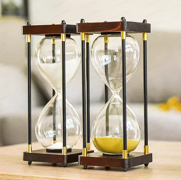 Creative Time Hourglass Timer 15 Minutes Children's Birthday Gifts Christmas Gifts Tabletop Ornaments