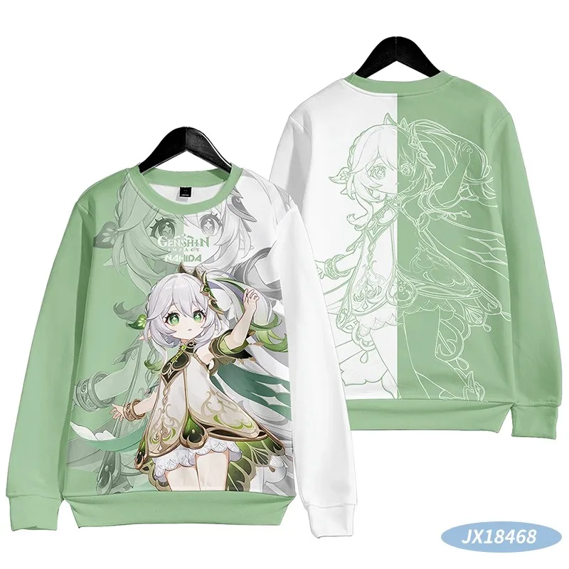 Genshin Impact Animation surround Guards Spring Spirit Nasita paracadutista Wanye Co branded anime Pain Clothes Coat