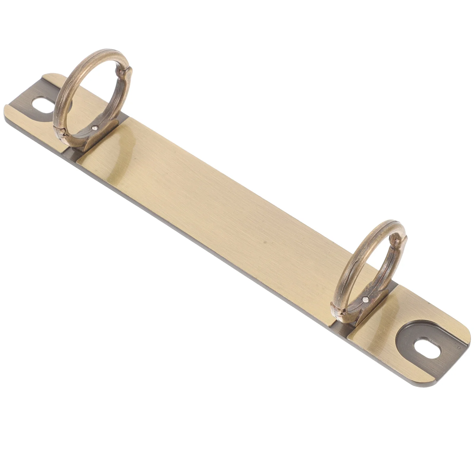 2 Ring Binder Mechanism Metal Sturdy DIY Loose Leaf Binder Notebook Planner Organizer Fastener File Holder Spine Bar