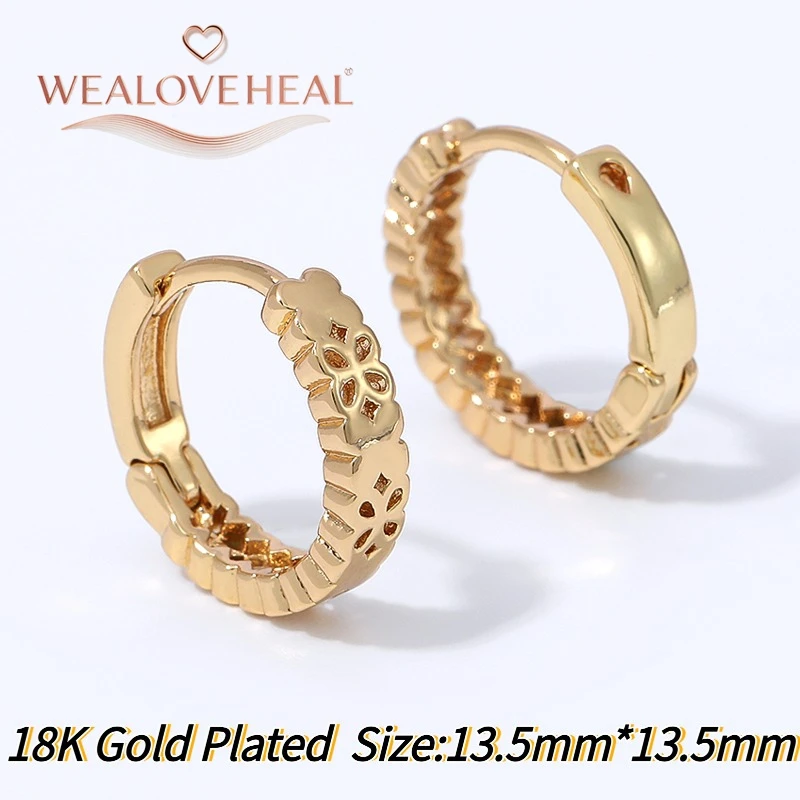 18K vergoldete Messing-Mobius-Creolen, geometrische Twist-Huggie-Ohrringe für Damen, Instagram-Stil, Alltagsschmuck, Party-Schmuck, Geschenk – Detail 23