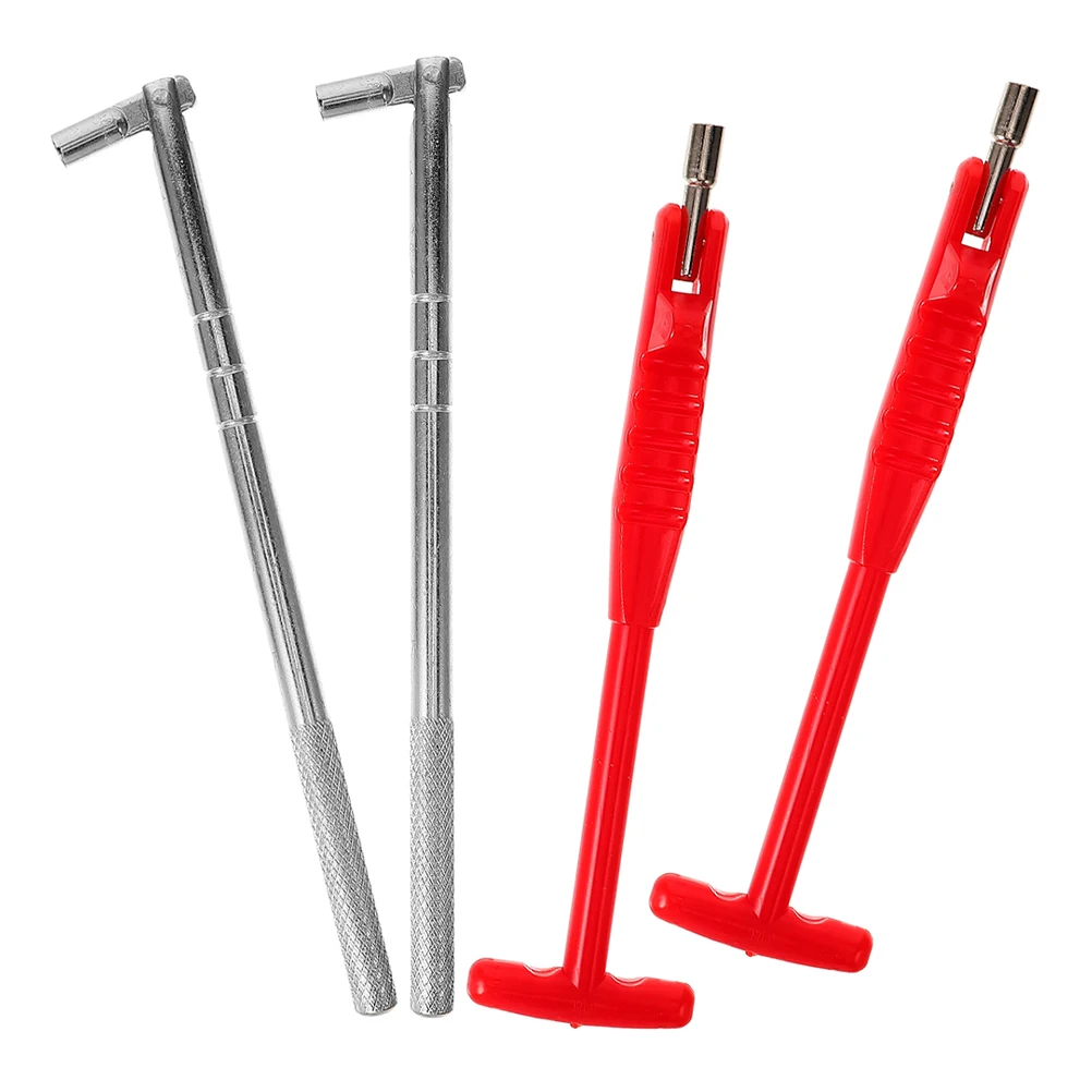 

4pcs Valve Puller Tire Stem Installation Tool Remover for Car Motorcycle Bike Durable Car Wheel Repair Practical