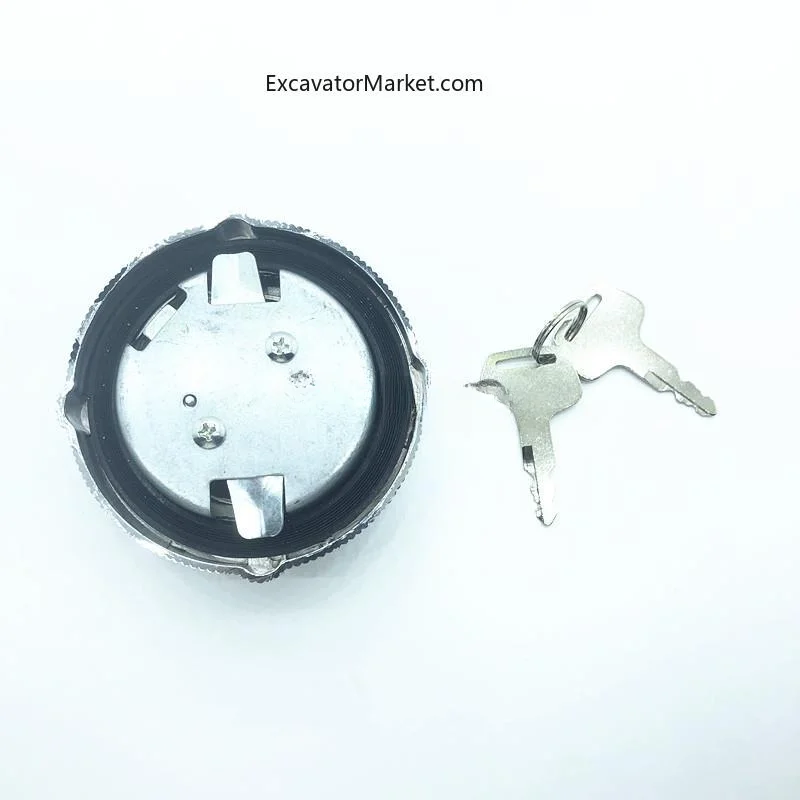 for excavator accessories Hyundai 55/60/80-7 fuel tank cap Doosan Daewoo 55/60/80-7 diesel tank cap/lock quality excavator Parts