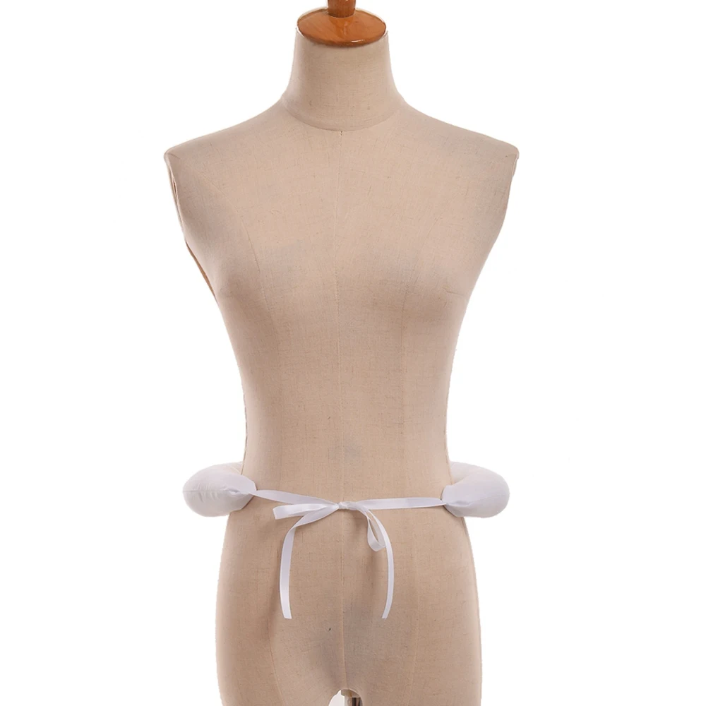 Elizabethan Bum Roll White Pad Hanover Bustle Crinoline Pannier Underskirt Petticoat