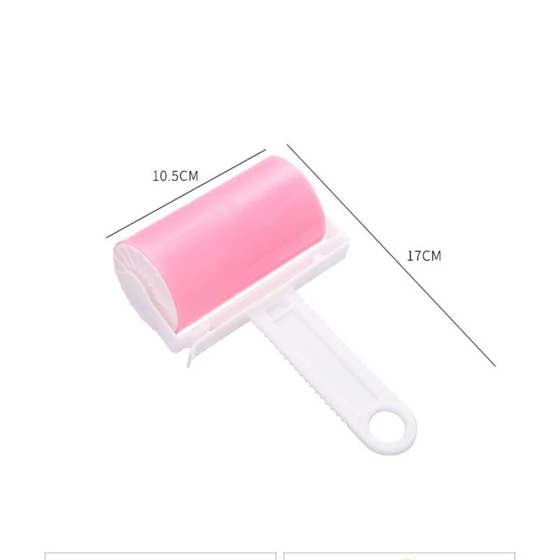 1PCS Hot Sale Household Colorful Cleaning Tools Lint Roller Remover Sticky Brush Roller For Pet Hair