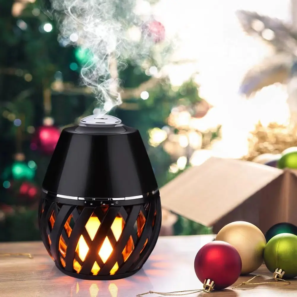 

U20 AROMA DIFFUSER WITH FLAME ATMOSPHERE LED NIGHT LIGHT TABLE LAMP