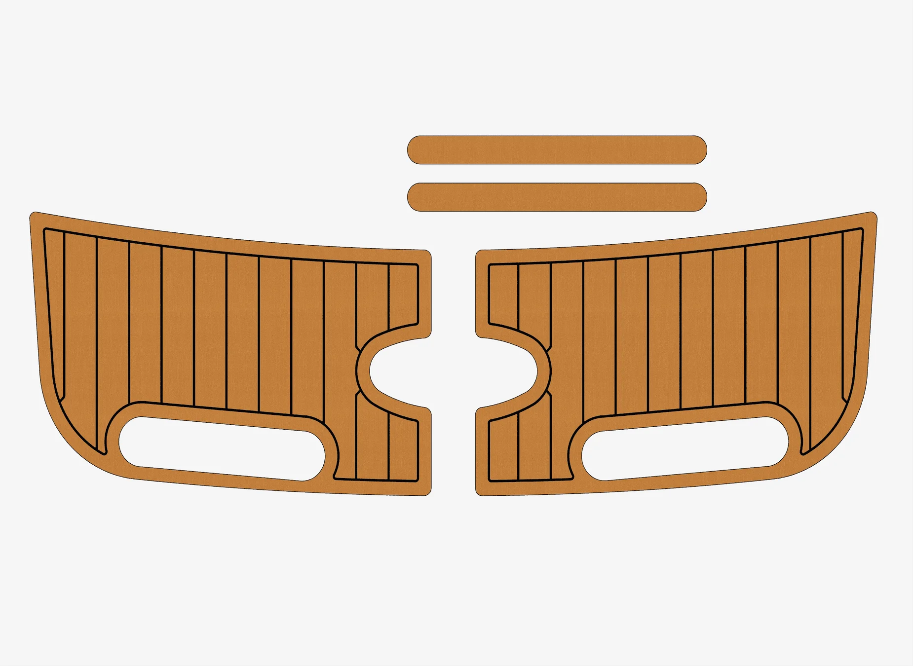 

Anti-Skid EVA Faux Teak Self-Adhesive 6mm Boat Decking Pad for 2003-2004 MasterCraft X-30 Yacht Cockpit Durable Marine Flooring