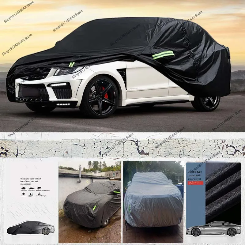

Waterproof Car Covers for 2006-2025 Mercedes Benz ML/GLE Class 300 350 with Windproof Bands for Snow Rain Protection