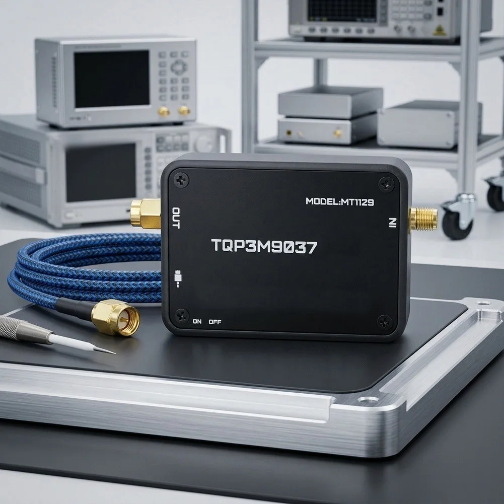 Low Noise For Amplifier MT1129 DC 5V for Spectrum Analysis For Radio Reception Projects 100kHz-6GHz K/JE Connectors
