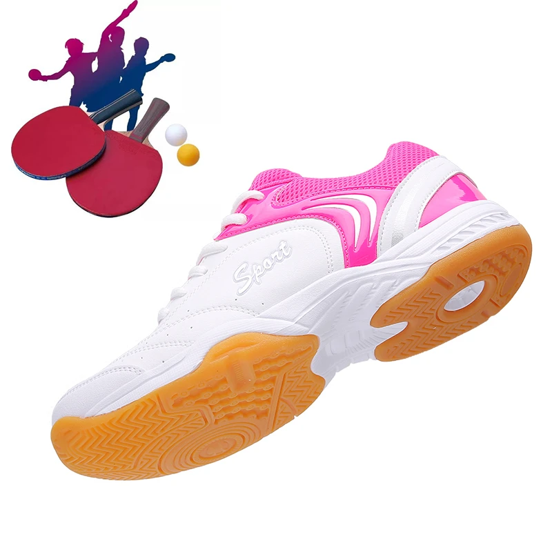 Tênis de mesa profissional para homens e mulheres, Sapatos de Badminton Confortáveis, Tênis ao ar livre