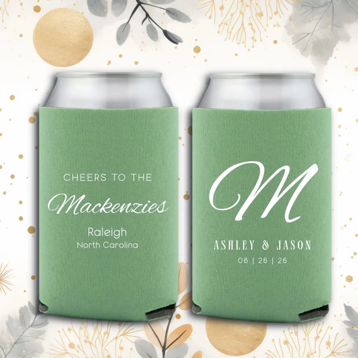 

10/20/30 шт. персонализированный холодильник для свадебной банки, охладители для свадебных банок на заказ, холодильник для банок на свадьбу, индивидуальный свадебный подарок,