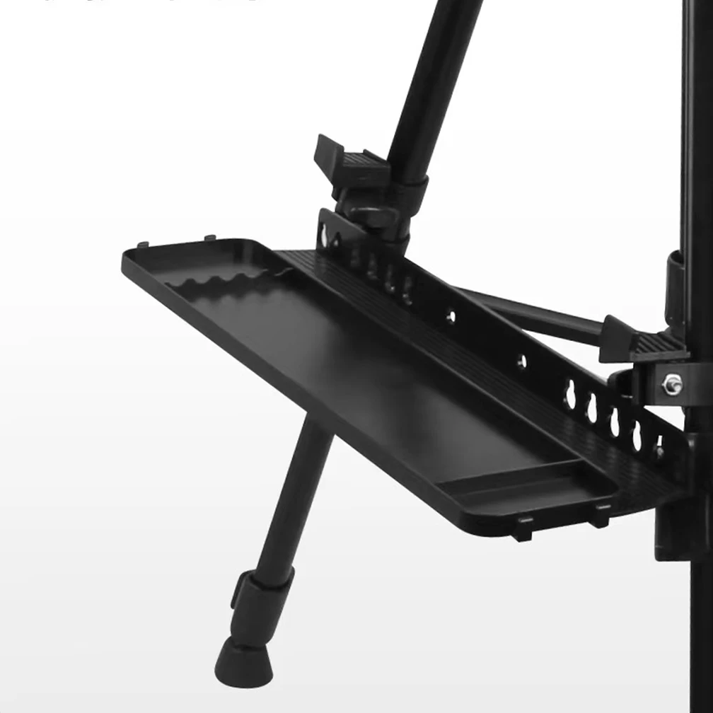 Replacement Sketch Rack Detachable Easel Tray Shelf 35X10CM Storage Easy to Install for Artists Student PP Plastic Support 2Kg