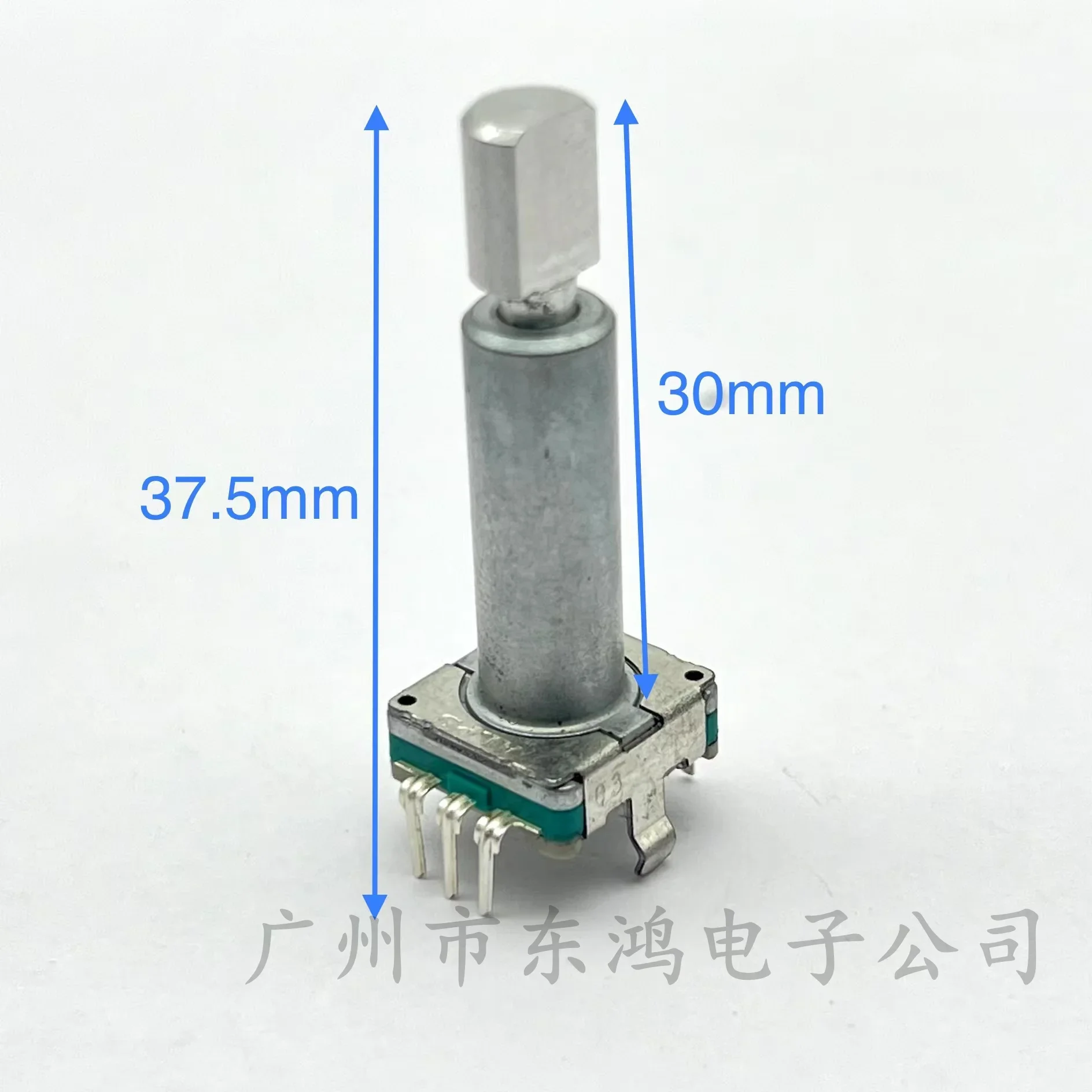 2 pcs ALPS ec11 encoder with switch 30 positioning 15 pulse shaft length 30MM