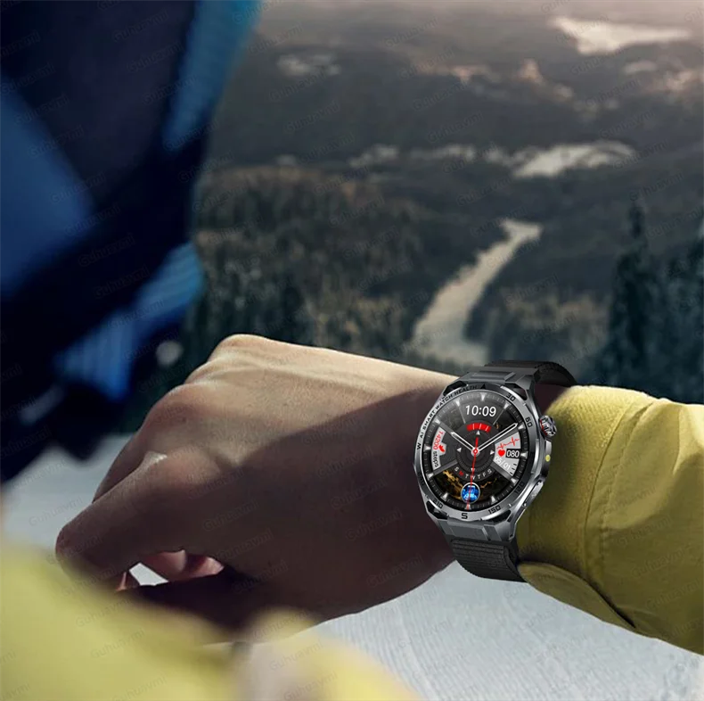 ECG Smartwatch für Herren, Bluetooth-Anruf, Fitness-Tracker, Blutdruckmessung, BO2, Schlafüberwachung, Gesundheits-Smartwatch, Sport, für Android und iOS – Detail 38
